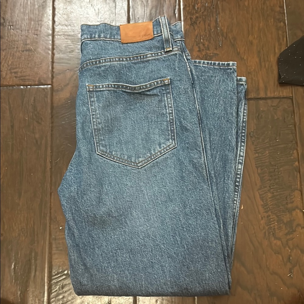 J. Crew Blue Straight Jeans